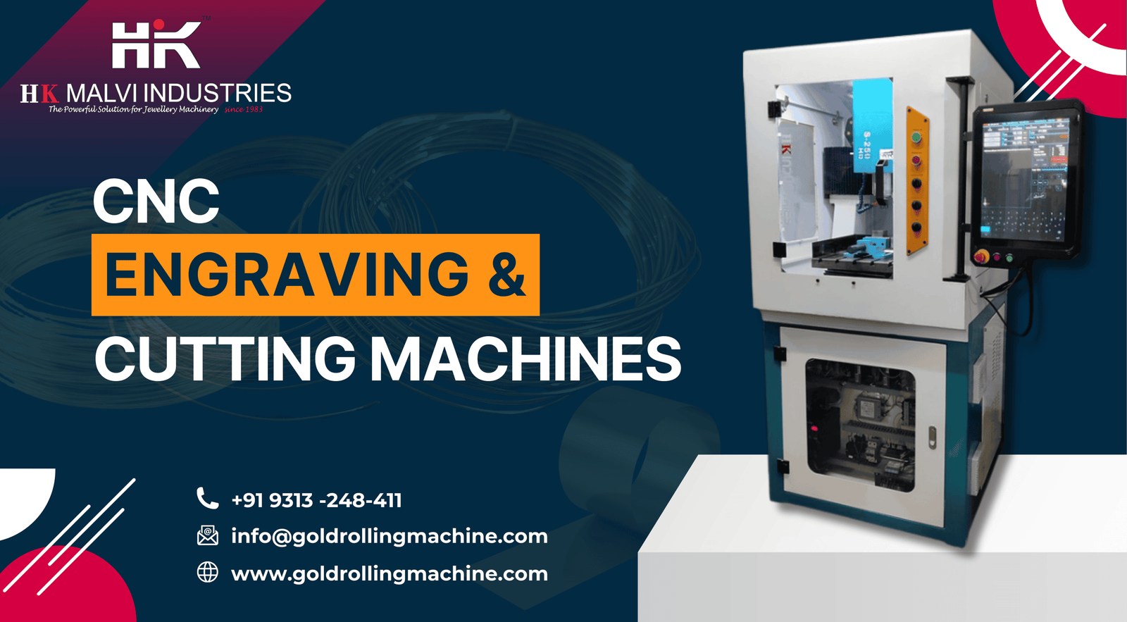 jewellery cnc machine dealer