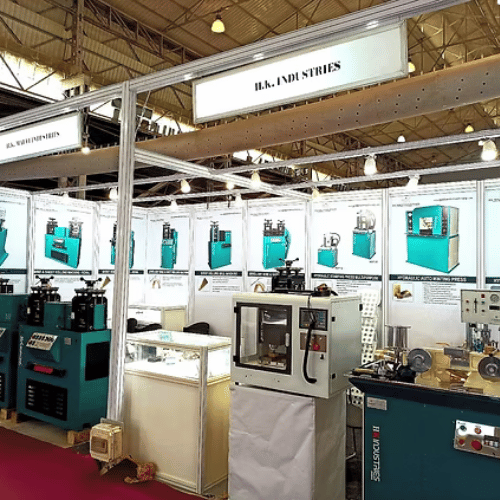hk malvi industries participate india international jewellery show bombayexhibitions centermumbai2022