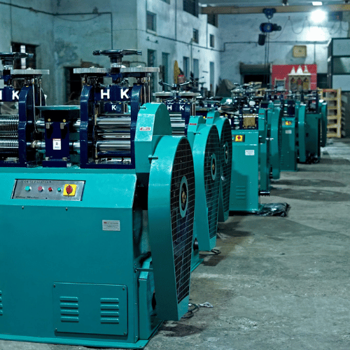 one of the largest leaders in minting and jewellery machinery in india