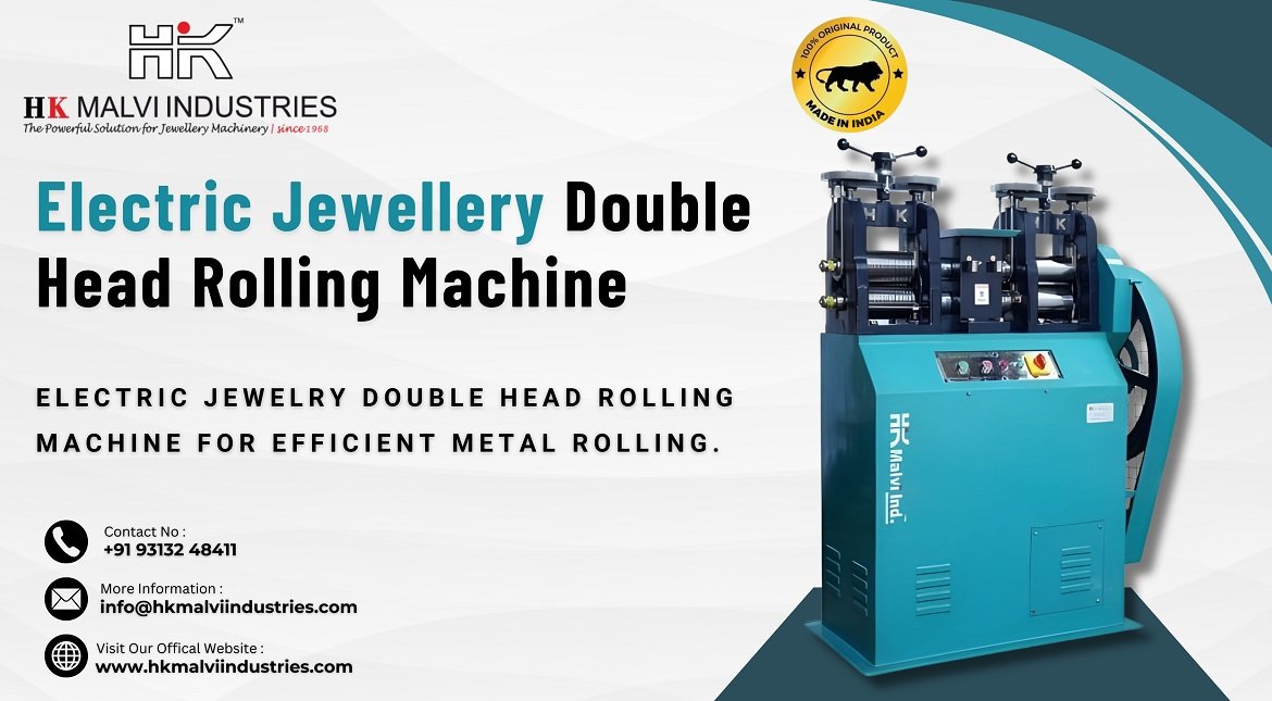 electric jewellery double head rolling machine in maharashtra india