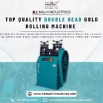 top quality double head gold rolling machine in west bengal india