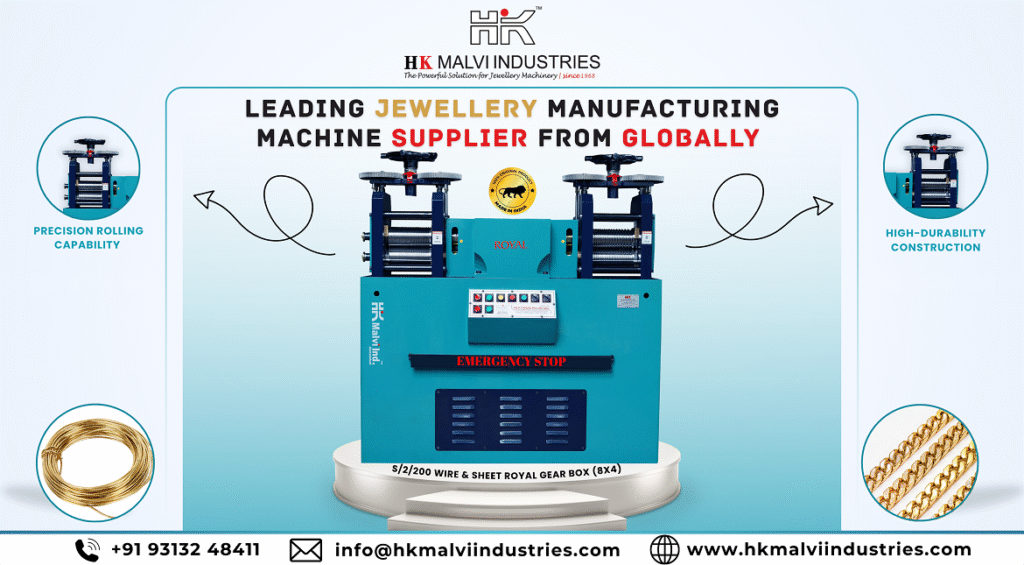 Leading Jewellery Manufacturing Machine Supplier From Globally