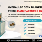 hydraulic coin blanking press manufacturer in india ahmedabad gujarat