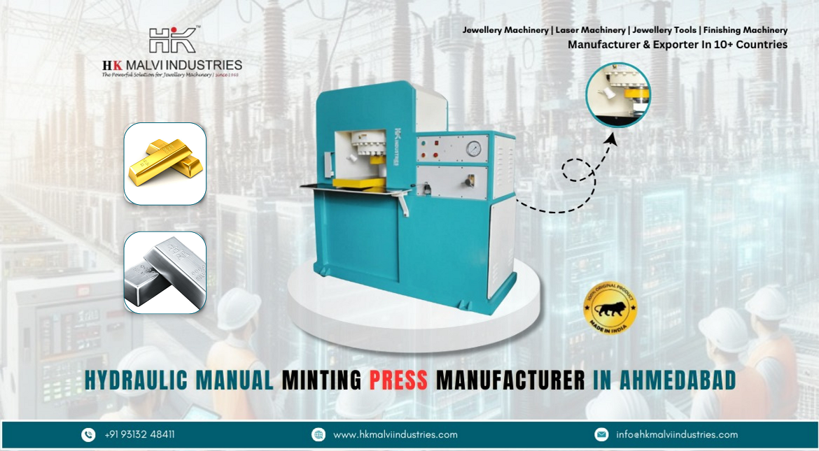 hydraulic manual miniting press manufacturer in ahmedabad gujarat