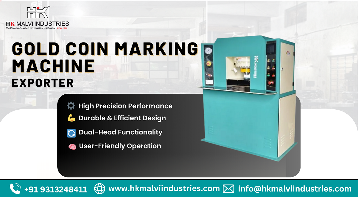 gold coin marking machine exporter in india