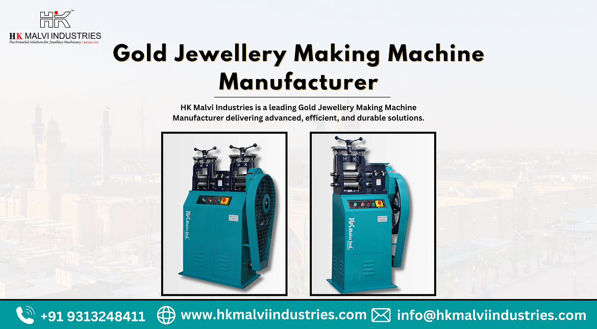 gold jewellery making machine manufacturer