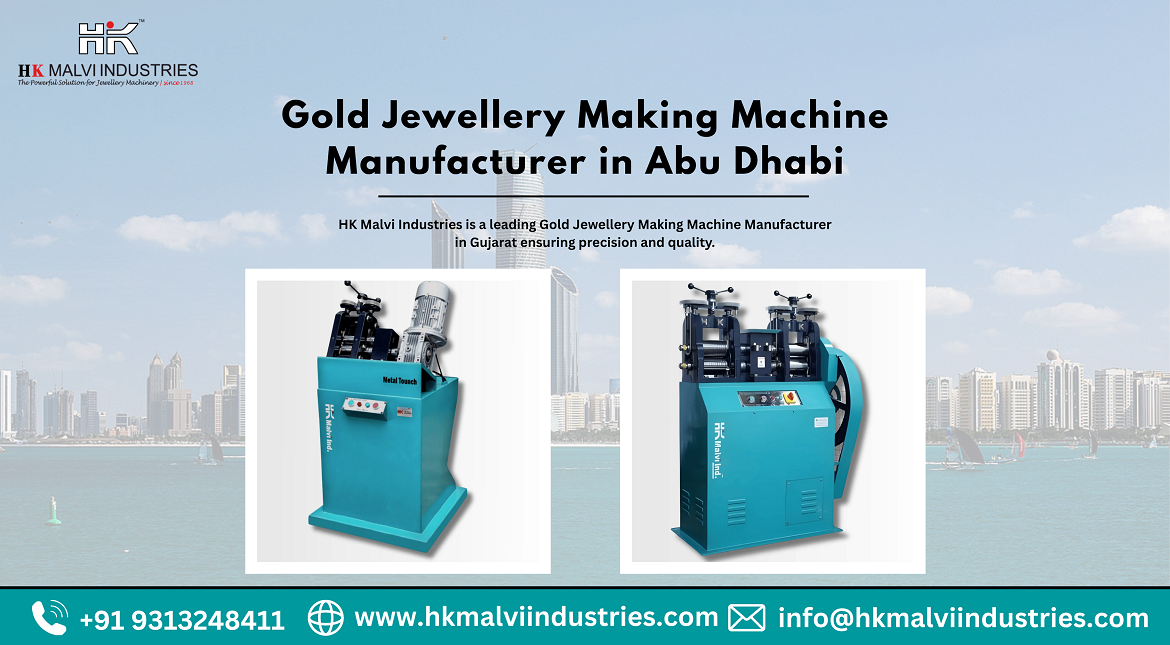 gold jewellery making machine manufacturer in abu dhabi