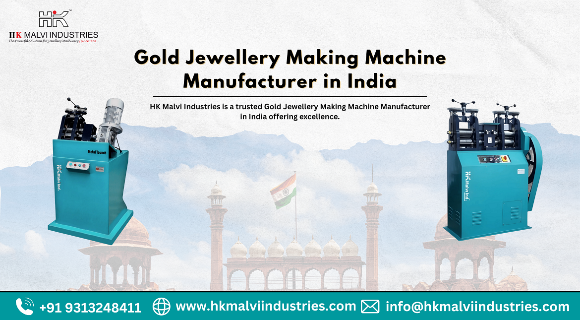 gold jewellery making machine manufacturer in india