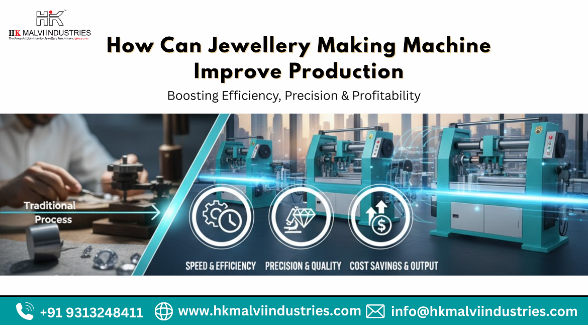 how can jewellery making machine improve production in india