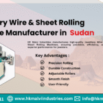 jewellery wire & sheet rolling machine manufacturer in sudan