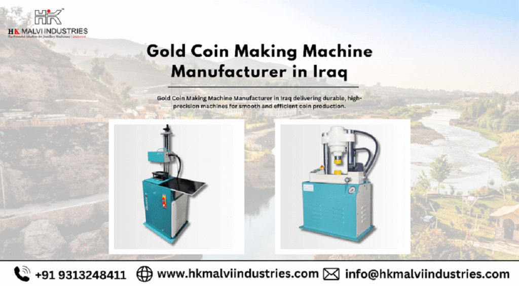 Gold Coin Making Machine Manufacturer in Iraq