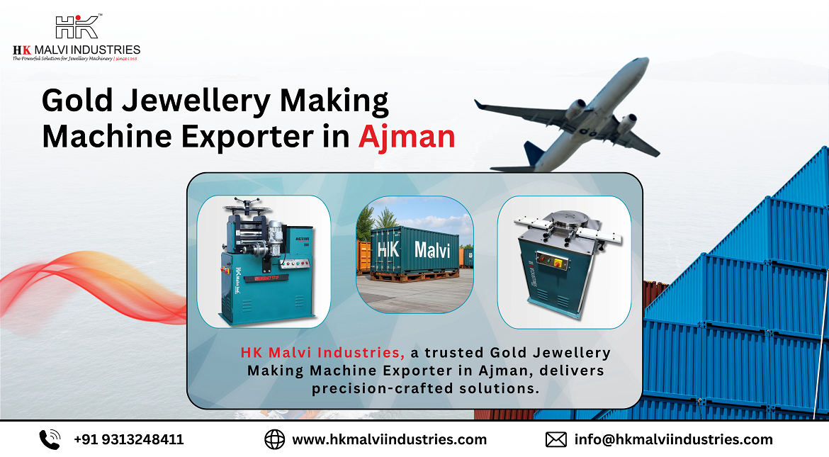 gold jewellery making machine exporter in ajman