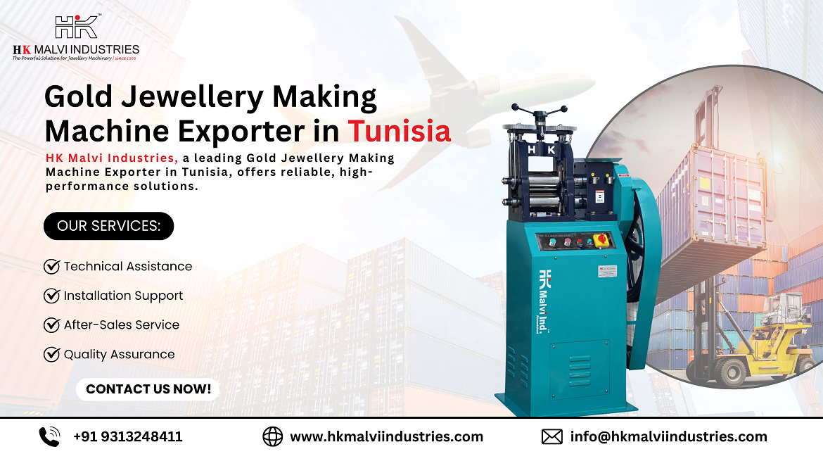 gold jewellery making machine exporter in tunisia