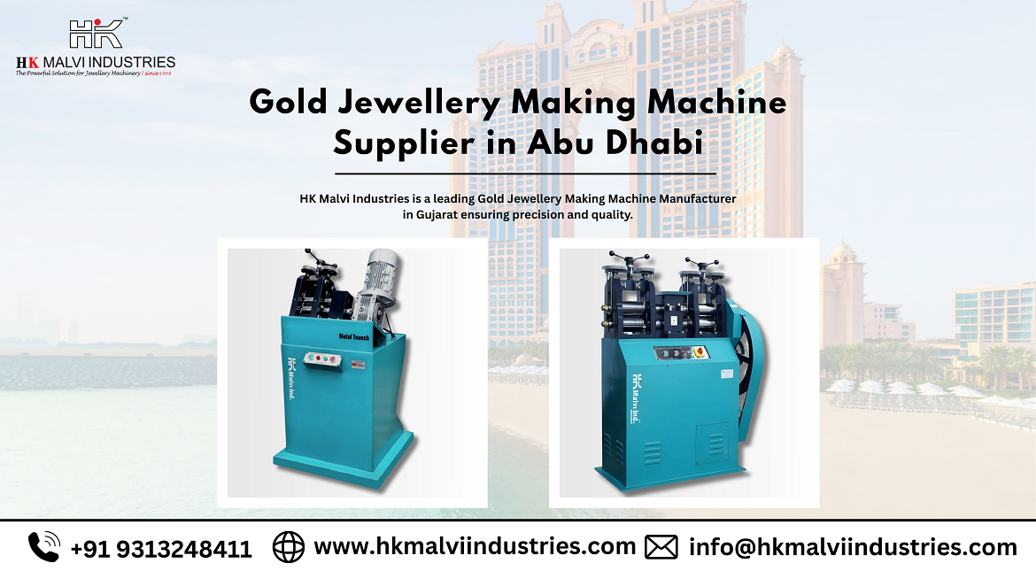gold jewellery making machine supplier in abu dhabi