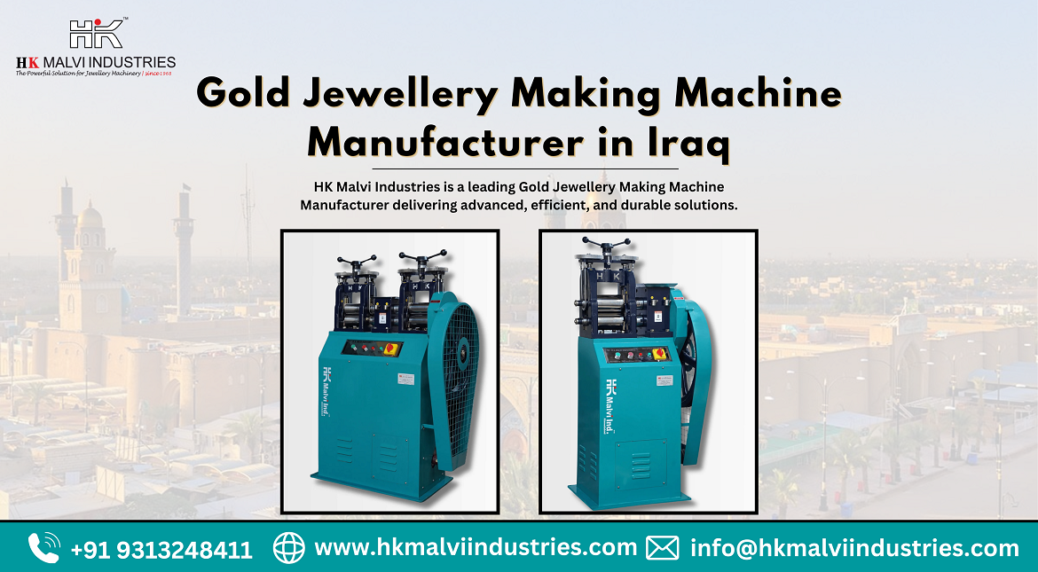 gold jewellery making machine manufacturer in iraq