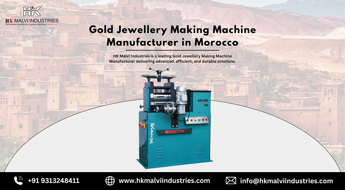 gold jewellery making machine manufacturer in morocco