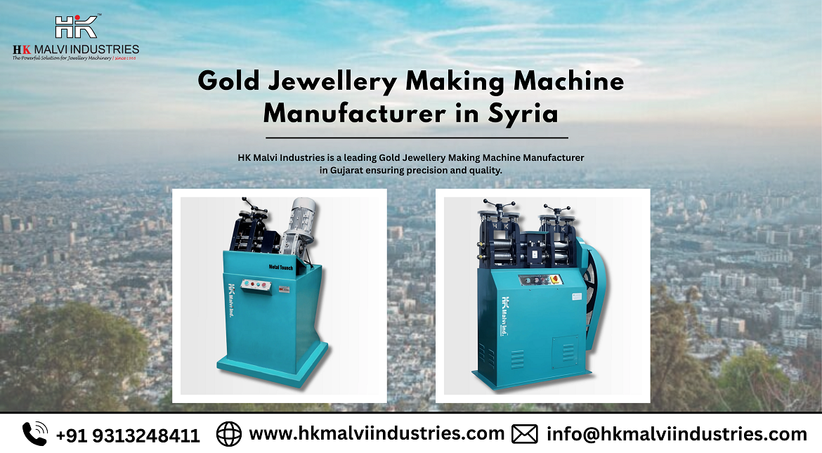 gold jewellery making machine manufacturer in syria