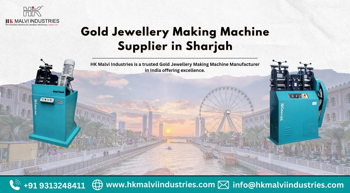 gold jewellery making machine supplier in Sharjah