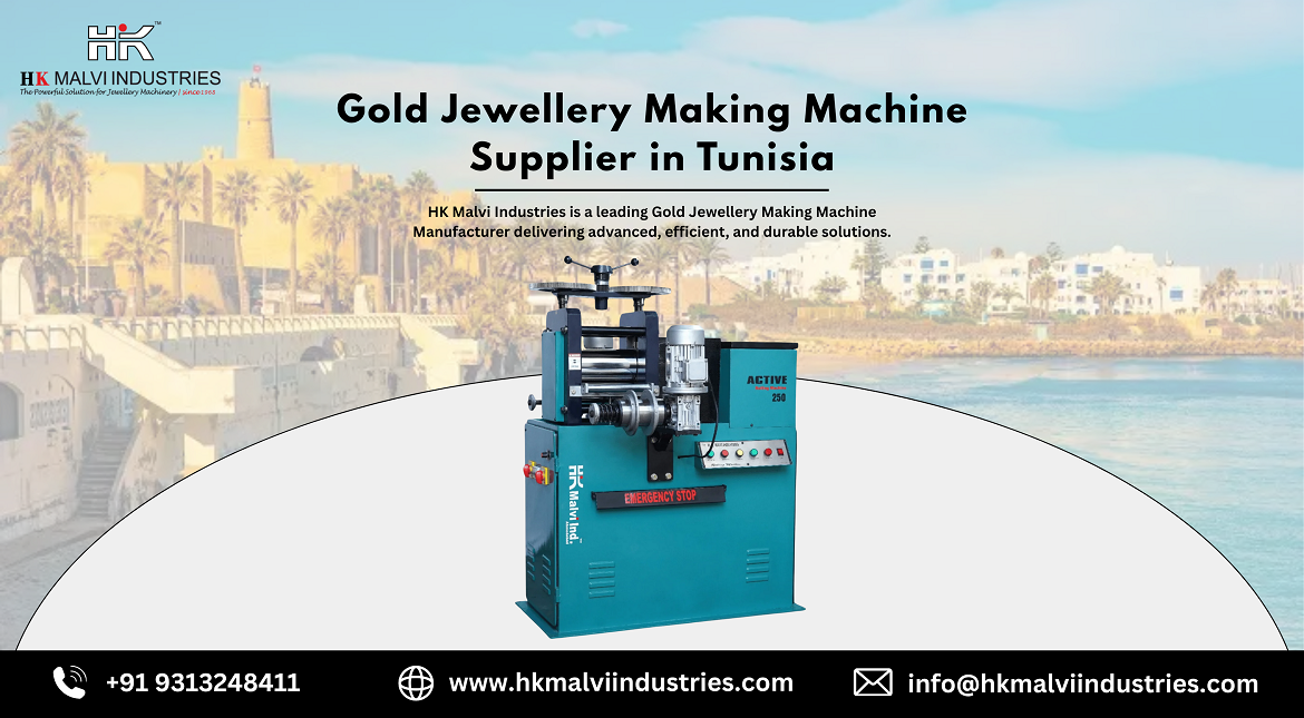 gold jewellery making machine supplier in Tunisia