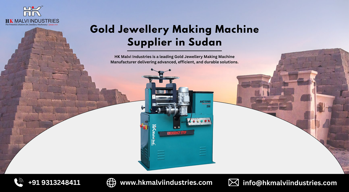 gold jewellery making machine supplier in sudan