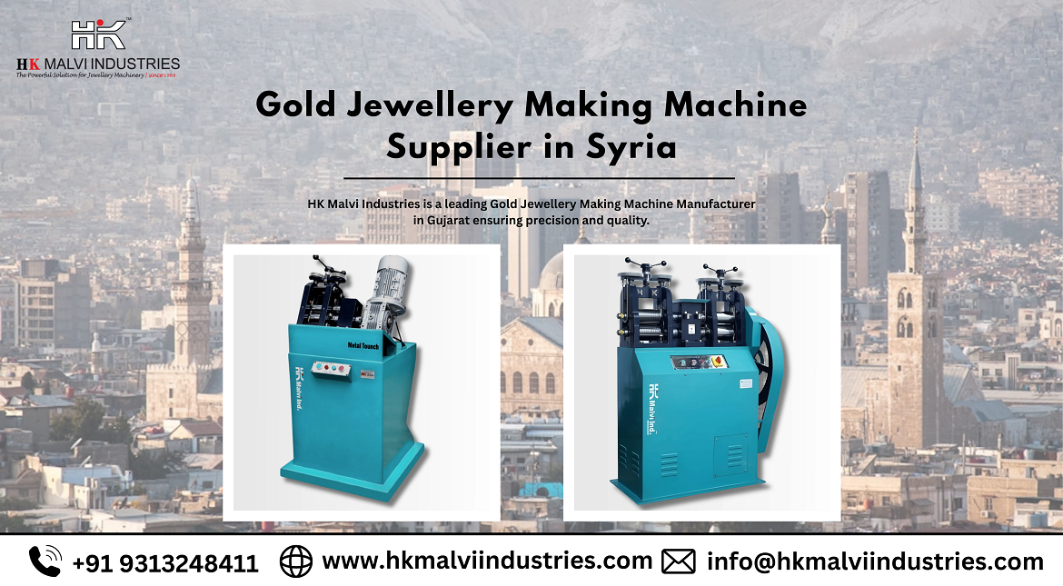gold jewellery making machine supplier in syria