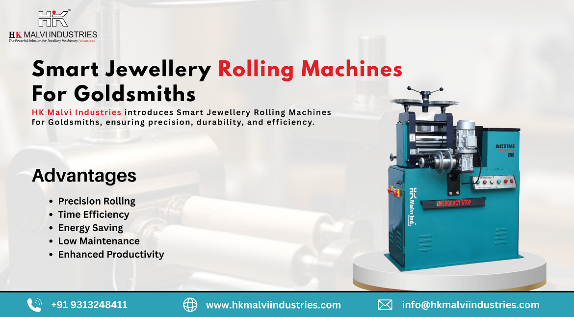 smart jewellery rolling machines for goldsmiths in india gujarat ahmedabad
