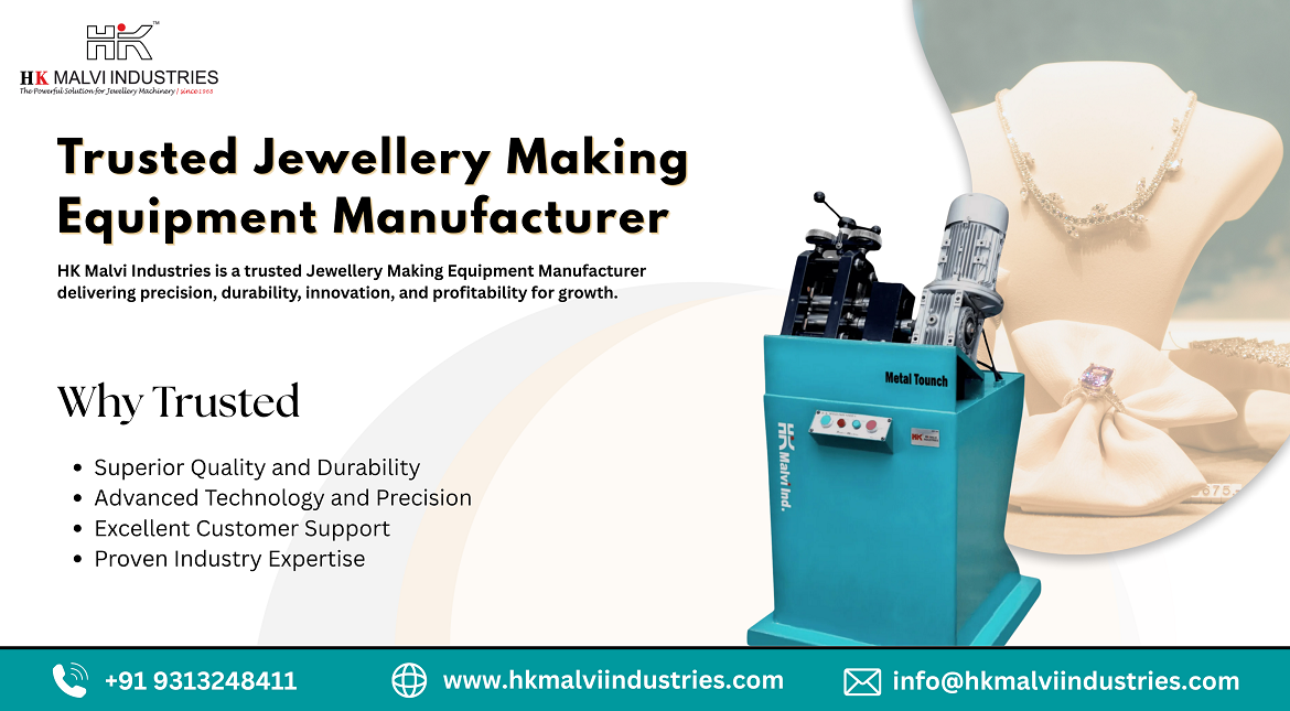 trusted jewellery making equipment manufacturer in ahmedabad gujarat india