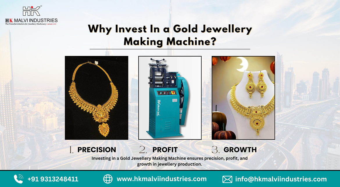 why invest in a gold jewellery making machine in india gujarat ahmedabad