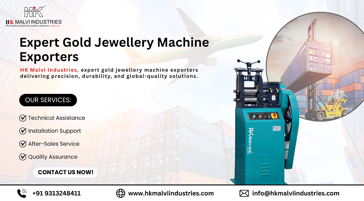 expert gold jewellery machine exporters in india gujarat ahmedabad