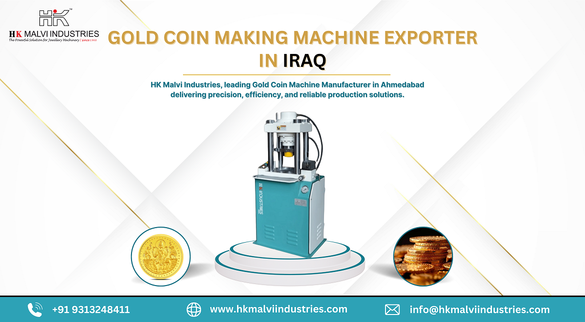 gold coin making machine exporter in iraq
