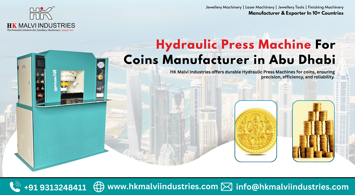 hydraulic press machine for coins manufacturer in abu dhabi