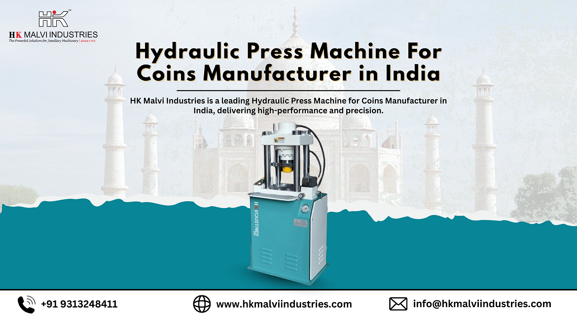 hydraulic press machine for coins manufacturer in india