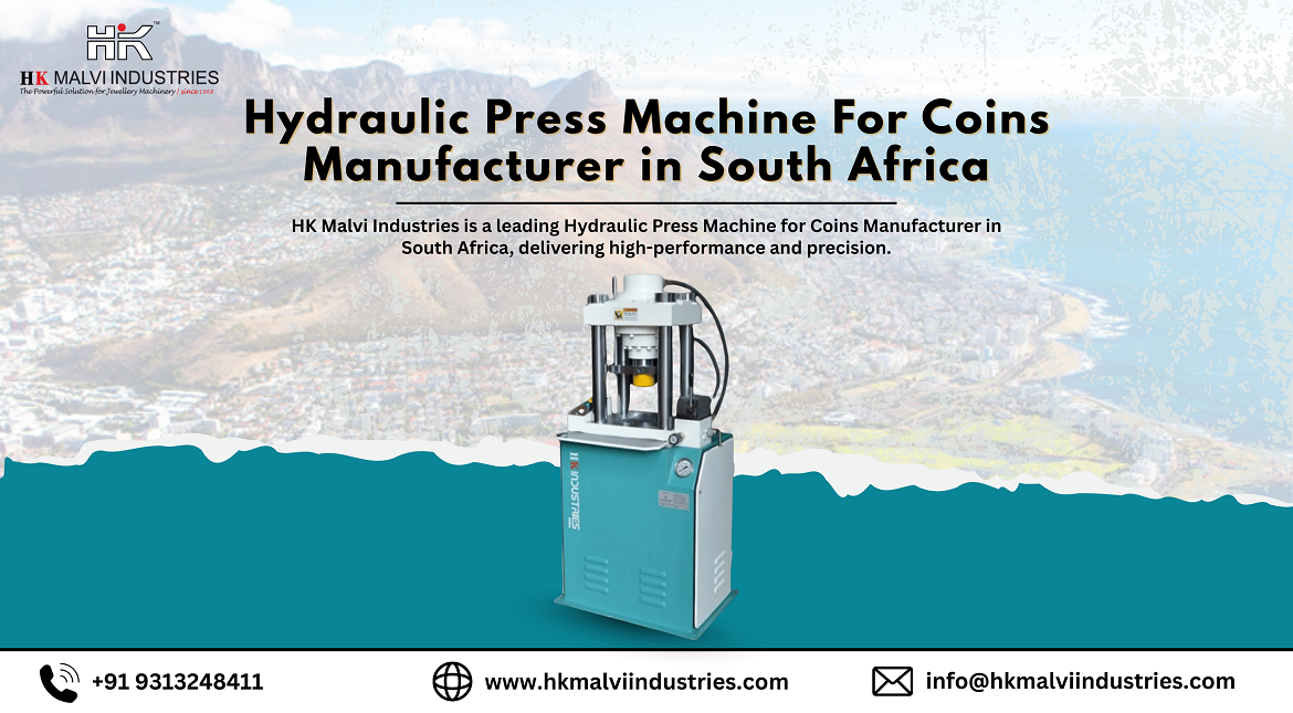 hydraulic press machine for coins manufacturer in south africa