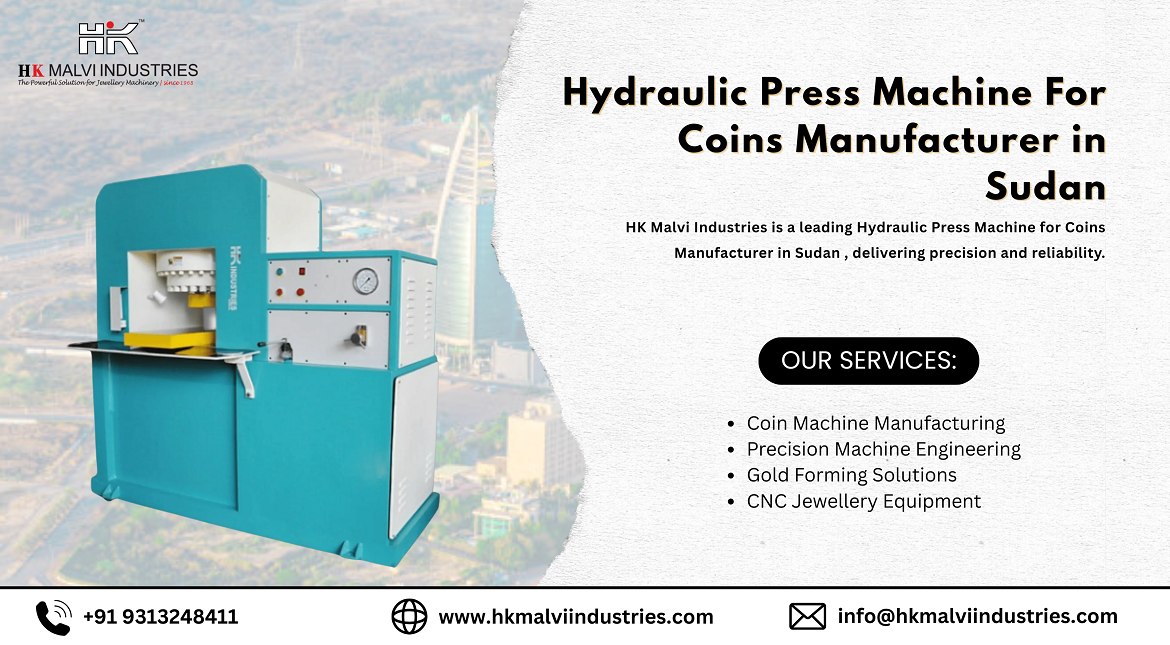 hydraulic press machine for coins manufacturer in sudan