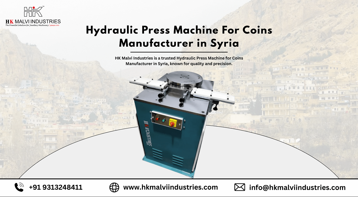 hydraulic press machine for coins manufacturer in syria