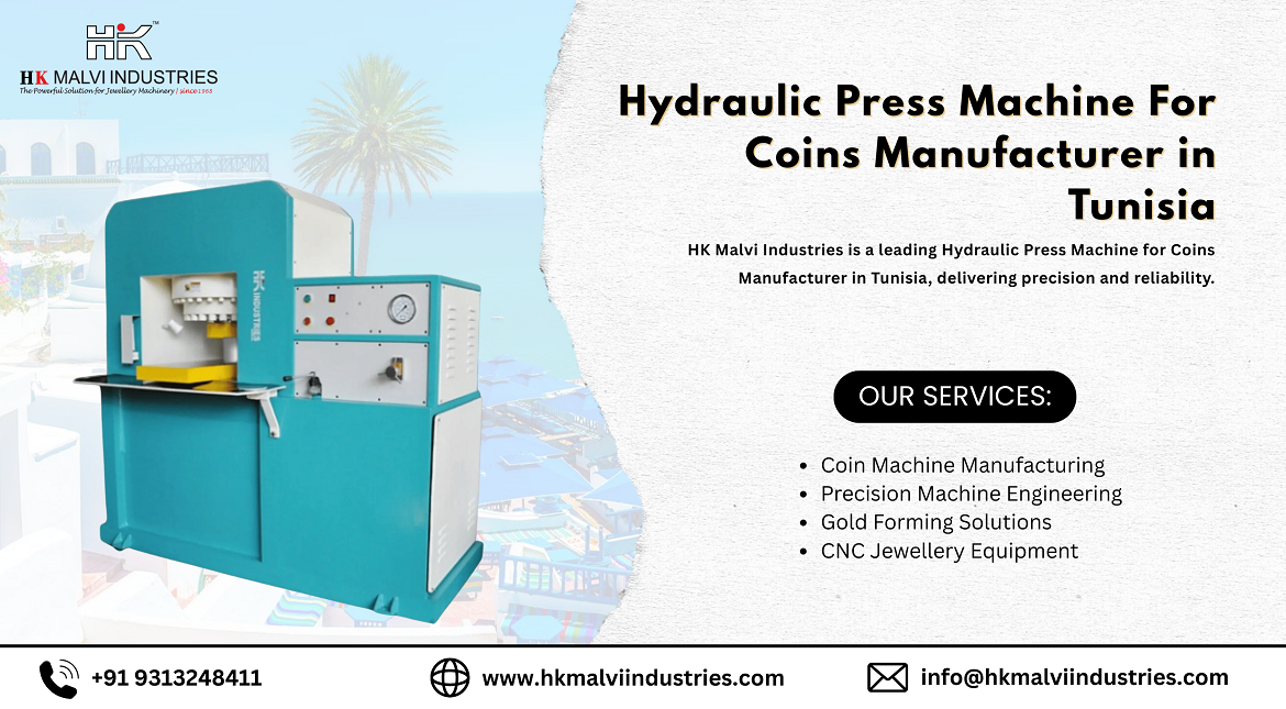 hydraulic press machine for coins manufacturer in tunisia