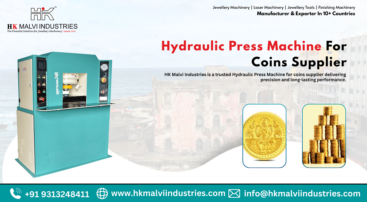 hydraulic press machine for coins supplier