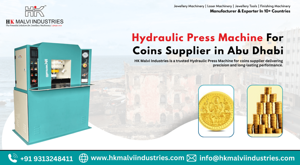 Hydraulic Press Machine For Coins Supplier in Abu Dhabi