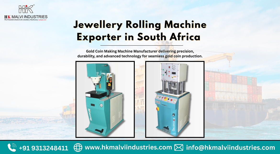 jewellery rolling machine exporter in south africa