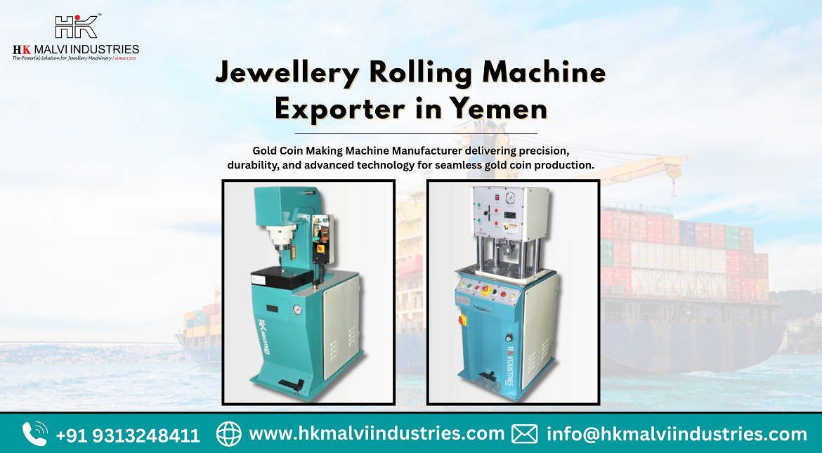 jewellery rolling machine exporter in yemen