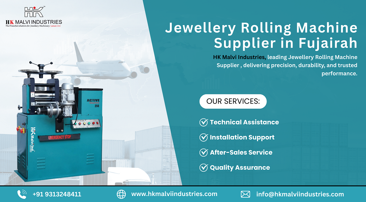 jewellery rolling machine supplier in fujairah