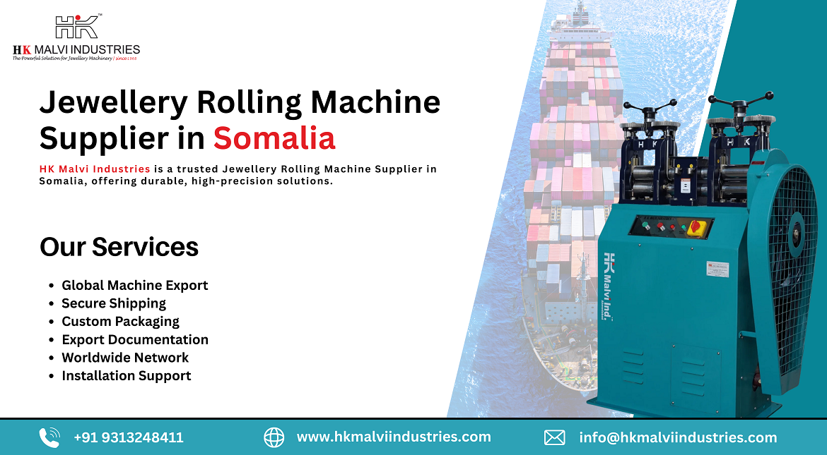 jewellery rolling machine supplier in somalia