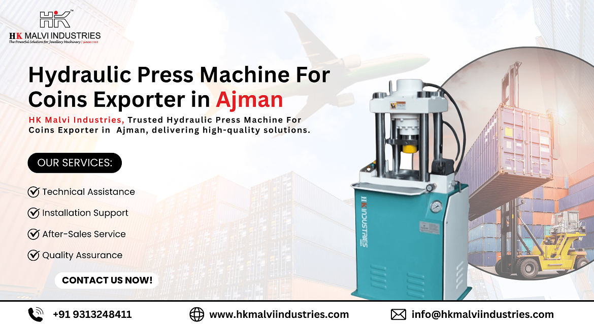 hydraulic press machine for coins exporter in ajman