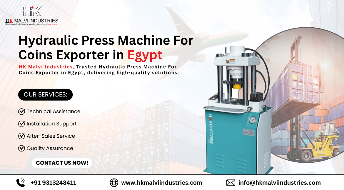 hydraulic press machine for coins exporter in egypt