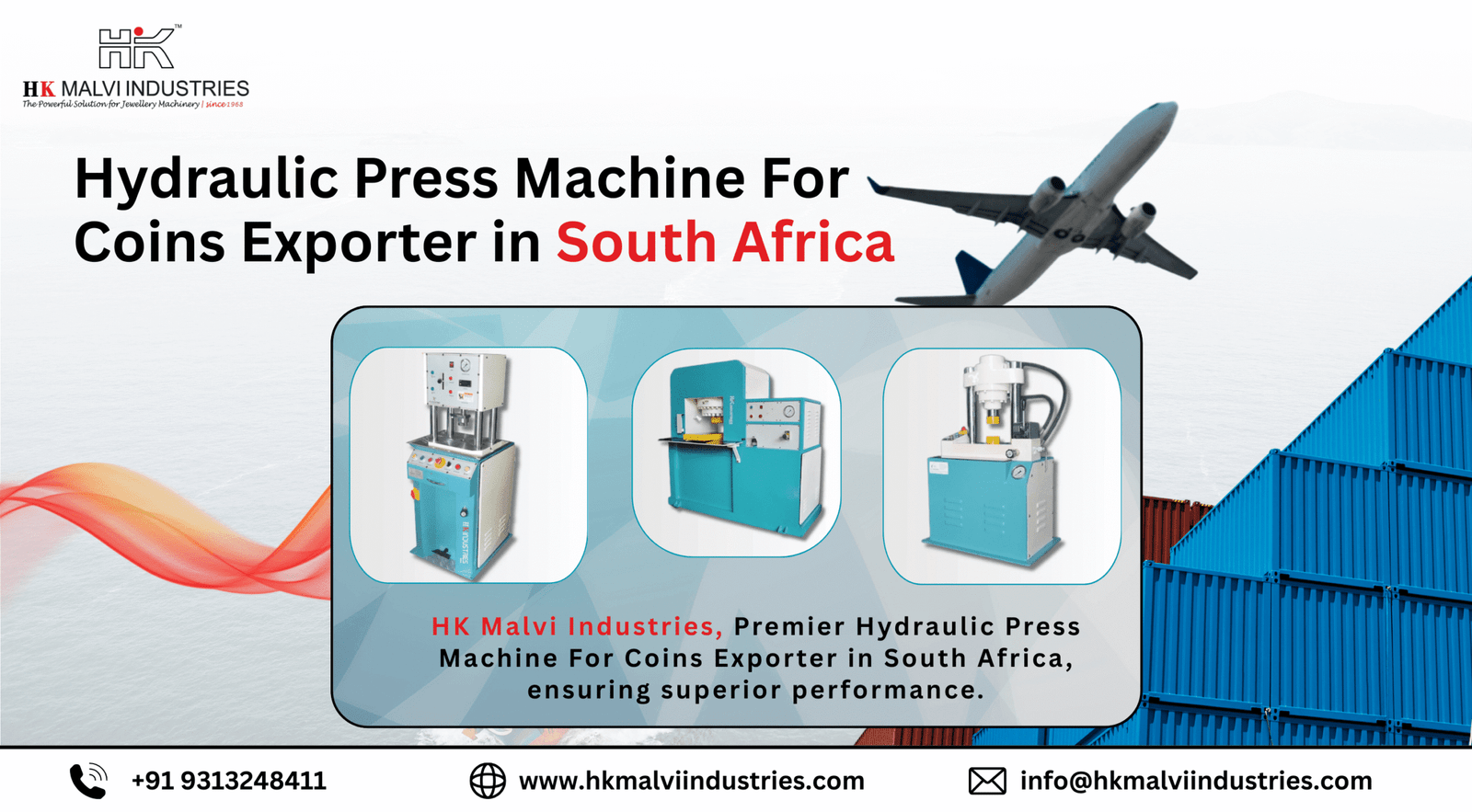 hydraulic press machine for coins exporter in south africa