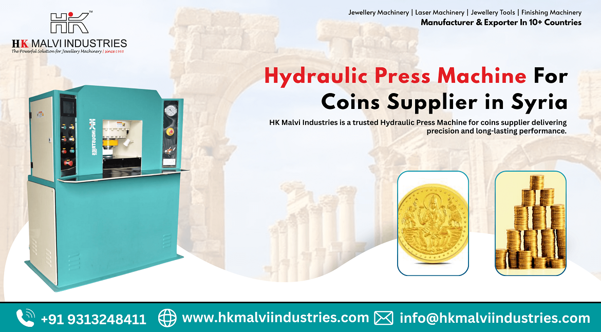 hydraulic press machine for coins supplier in syria
