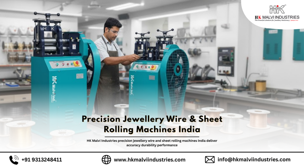 Gold Wire Machine Precision Jewellery Wire Sheet Rolling Machines India