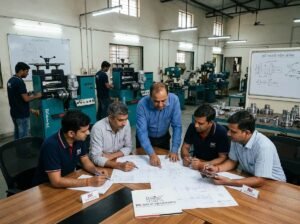 meeting with engineers