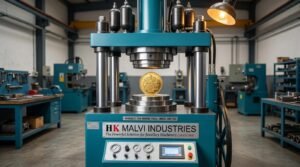 coin minting machine image