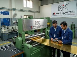 inspection of gold sheet